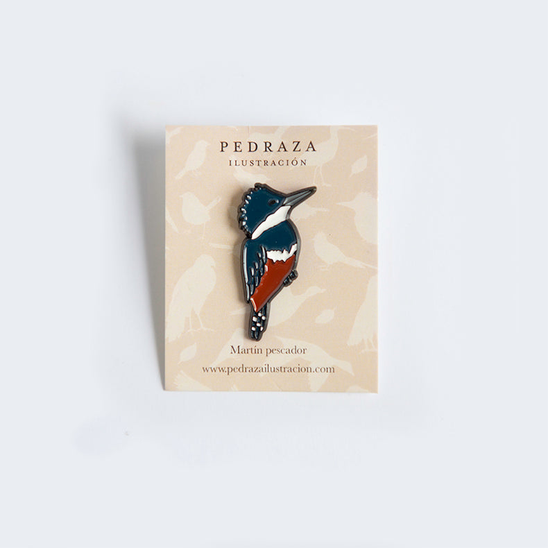 Pin Martín Pescador - Broche