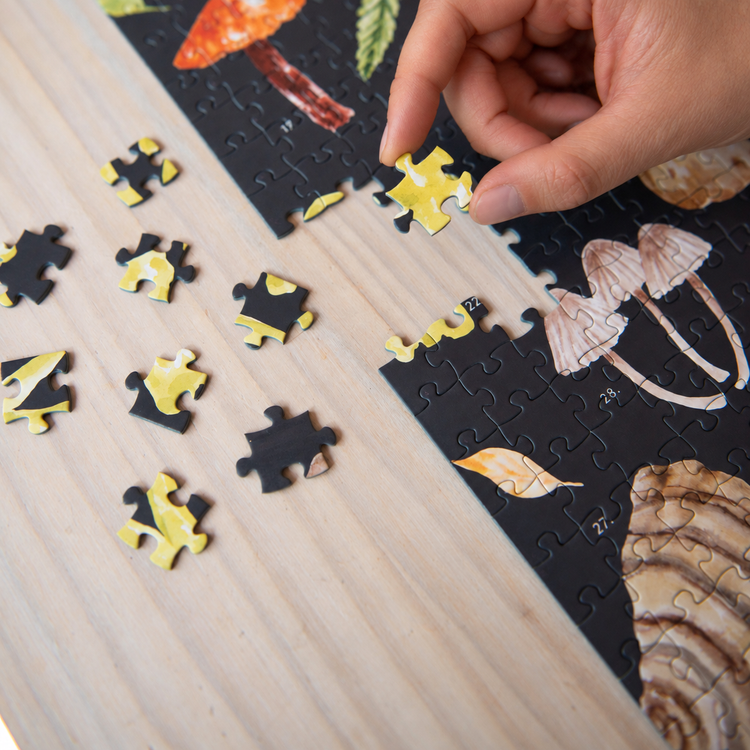 Puzzle 1000 piezas Hongos de Chile – Pedraza Ilustración