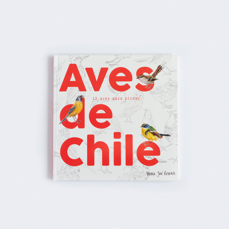 Libro para Colorear – Aves de Chile