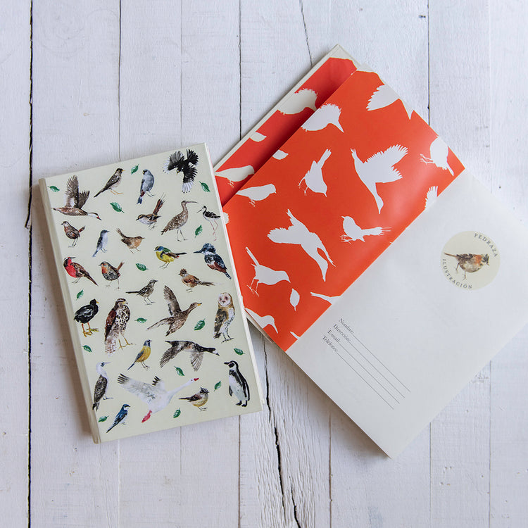 Pack Aves: Bolso + Libreta