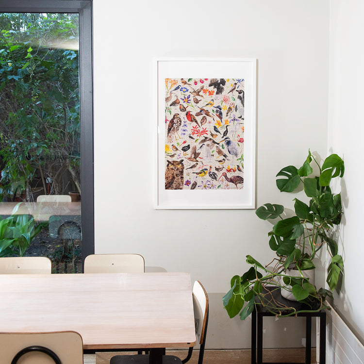 Pack Puzzle Aves y Flores de Chile + Naipes Aves de Chile