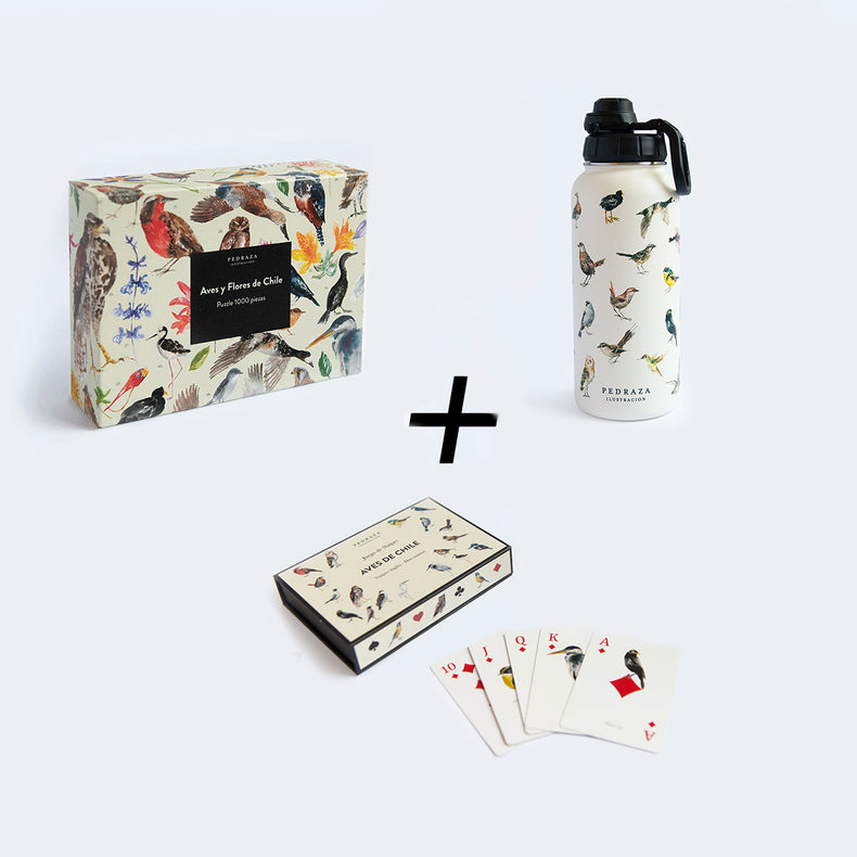 Pack Aves de Chile, edición limitada Navidad.