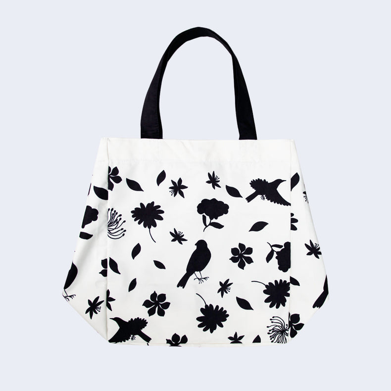 Bolso playa Aves y Flores