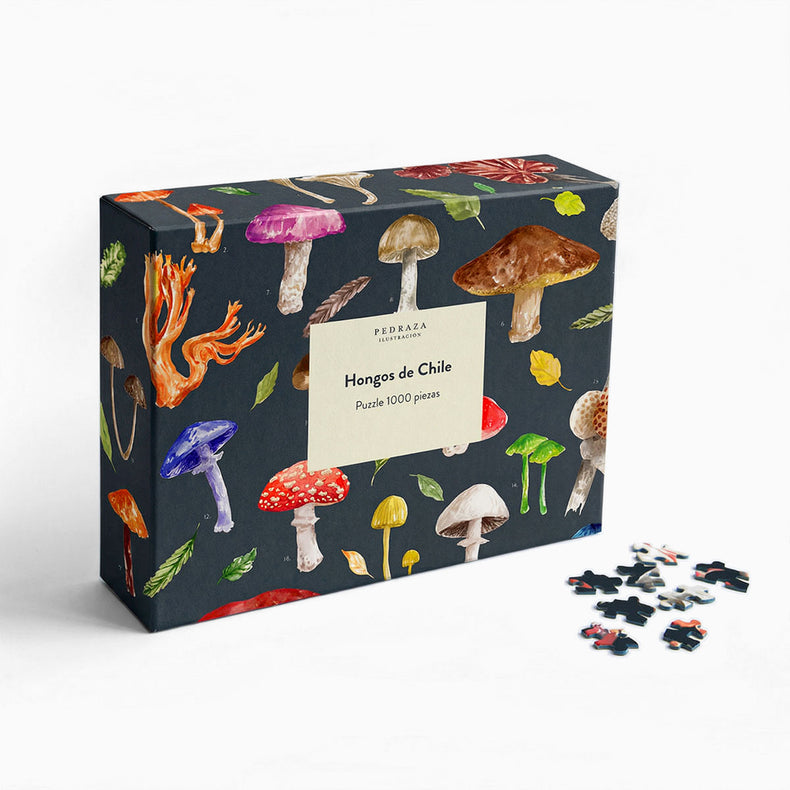 Puzzle 1000 piezas Hongos de Chile