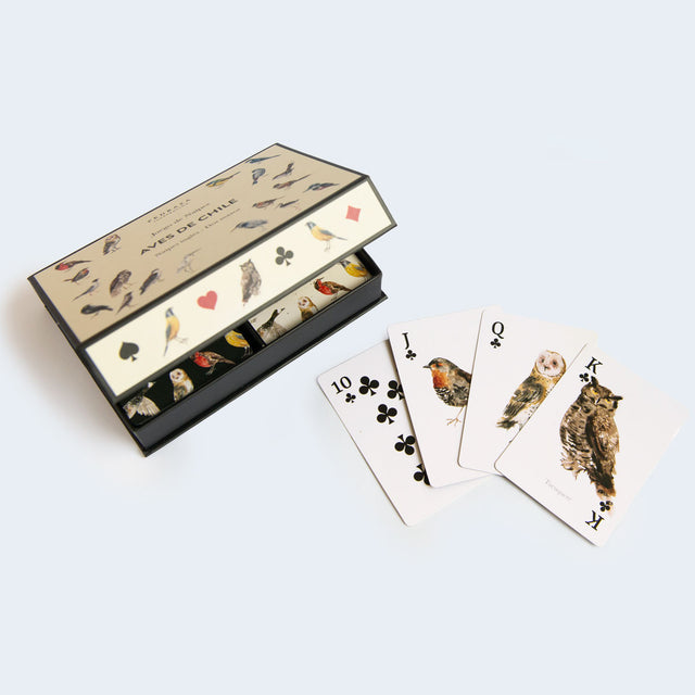 Juego Naipes Aves de Chile