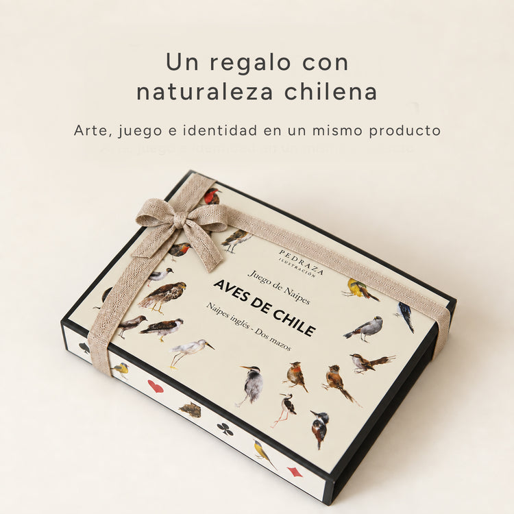 Juego Naipes Aves de Chile
