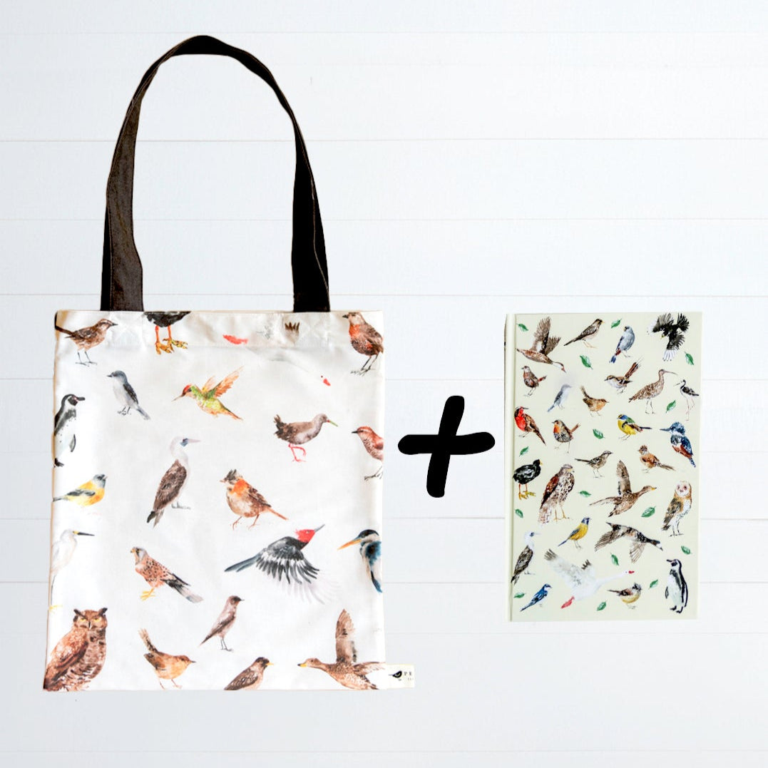 Pack Aves: Bolso + Libreta