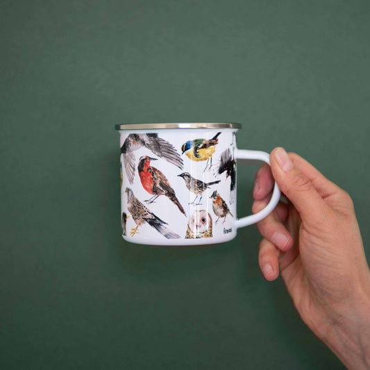 Taza Enlozada Aves de Chile